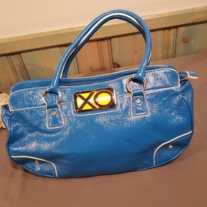 Bright Blue XOXO Vintage Purse